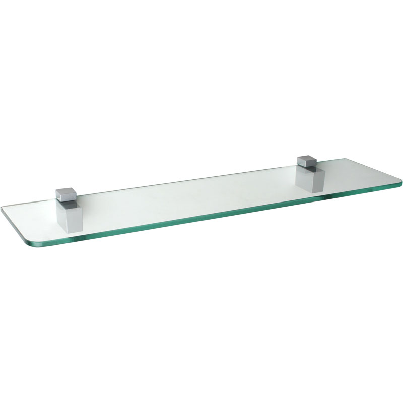 Cuadro Clear Glass Shelf with Supports